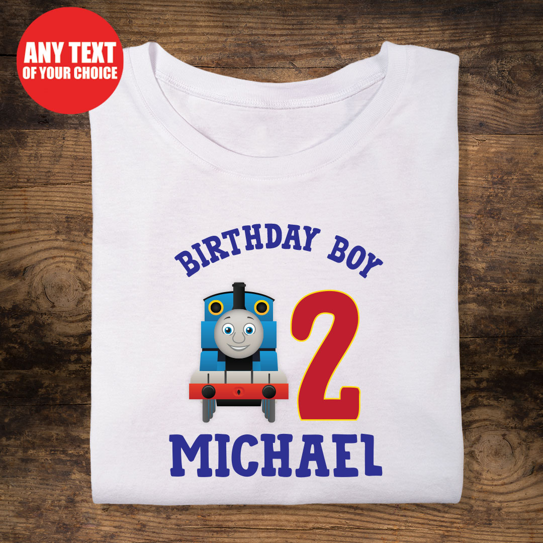 Thomas on sale birthday shirt